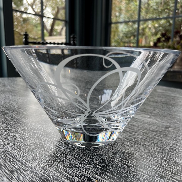 Other - Kate Spade Lenox Crystal Bowl with Ribbon detail